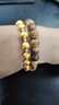 六福珠寶黃金手鏈五福珠金剛杵福滿(mǎn)傳家足金手串計價(jià)G39G0016DS 約15.66克 曬單實(shí)拍圖