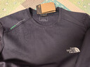 動(dòng)感北面衛衣長(cháng)袖男2024秋冬新款圓領(lǐng)休閑青年純色打底衫T恤上衣大碼 藏青色 3XL (150-165斤) 曬單實(shí)拍圖