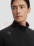 迪桑特（DESCENTE）RUNNING系列跑步運動(dòng)健身男士半高領(lǐng)針織套頭衫 BK-黑色 2XL (185/104A) 曬單實(shí)拍圖