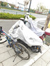 京東京造電動(dòng)摩托車(chē)雨衣單人電瓶車(chē)雨衣長(cháng)款全身防暴雨外賣(mài)專(zhuān)用騎手雨披 曬單實(shí)拍圖