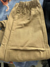 AKSERIES輕復古回潮百搭束腳休閑褲男工裝長(cháng)褲合身易穿搭AK男裝1712001 軍卡其[升級版] 32 曬單實(shí)拍圖