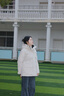 波司登反季羽絨服女士冬季90絨加厚連帽修身短款時尚運動保暖外套 曬單實拍圖