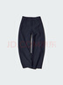 優(yōu)衣庫女裝針織廓形長(cháng)褲/彎刀鐮刀褲子25秋冬新款483722 483722/69藏青色 L 曬單實(shí)拍圖