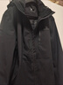 駱駝（CAMEL）CamelTex戶(hù)外御寒沖鋒衣男女同款防油污外套三合一登山服  L 曬單實(shí)拍圖