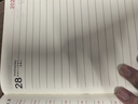 申士（SHEN SHI）【熱門(mén)商品】2026年B5日程本筆記本子352頁(yè)帶日期工作效率手冊日志記事本可印LOGO D18黑色1本  曬單實(shí)拍圖