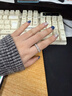 范琦（Fanci） 情意綿綿亮光款情侶銀戒指閉口對戒生日三八38女神節禮物送女友 女戒-15號 曬單實(shí)拍圖