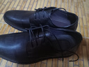 法諾雅 皮鞋男士正裝鞋春季男商務(wù)休閑鞋男英倫風(fēng)男鞋 黑色（標準款） 42 曬單實(shí)拍圖