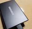三星（SAMSUNG）1TB Type-c USB 3.2 移動(dòng)固態(tài)硬盤(pán)（PSSD） T7 灰色 NVMe讀速1050MB/s 手機直連筆記本外接 曬單實(shí)拍圖