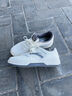 安踏男板鞋休閑百搭休閑板鞋復古情侶滑板鞋112548013 象牙白/碳素灰/泥石灰-2 43 (男9.5) 曬單實(shí)拍圖