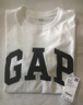 GAP男女裝2025純棉印花logo圓領(lǐng)修身短袖T恤美版856659 白色 M 美碼 L亞洲碼180/96A 曬單實(shí)拍圖