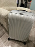 新秀麗（Samsonite）拉桿箱 C-LITE系列CS2超輕材質(zhì)貝殼行李箱 男女通用旅行箱/登機箱 白色【升級版】 25英寸 曬單實(shí)拍圖