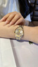 勞力士王子瑞士手表女款機械表金福防水簡(jiǎn)約氣質(zhì)時(shí)尚鎢鋼帶名牌女表品牌十大 R3305雅致間金【原裝進(jìn)口機芯】 附帶足金鑒定卡 30mm 曬單實(shí)拍圖