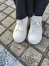 星期六時(shí)尚貝殼頭板鞋2025秋冬松糕小白鞋新款厚底百搭小個(gè)子增高休閑鞋 曬單實(shí)拍圖
