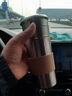 DEATKN德國保溫杯男士商務(wù)高檔茶水分離杯不銹鋼泡茶杯便攜車(chē)載水杯 鋼色400ML+杯套杯刷 曬單實(shí)拍圖