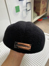 允橘毛呢貝雷帽女帽子春秋季時(shí)尚洋氣韓系百搭報童帽前進(jìn)帽2026新款 金色字母標兩戴款貝雷帽【黑色】 均碼 曬單實(shí)拍圖