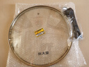 炊大皇 可立可視玻璃蓋把手炒鍋蓋32cm 304不銹鋼包邊煎鍋火鍋蒸鍋防爆 曬單實(shí)拍圖