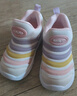 卡特兔寶寶學(xué)步鞋嬰幼兒童鞋男童秋運動(dòng)鞋1-5歲女童毛毛蟲(chóng)機能鞋X3CF008 曬單實(shí)拍圖