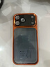 社前適用蘋(píng)果17Promax手機殼iPhone17pro拍照按鍵全包17磁吸16Pro/max軟邊框15pro高級感14Pro硬殼 【橙色】金屬鏡頭-透黑背板 蘋(píng)果17promax 曬單實(shí)拍圖