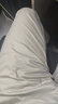 七匹狼休閑褲男士夏季冰氧吧涼爽抑菌親膚直筒褲子男輕薄透氣西式褲男裝 曬單實(shí)拍圖