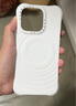 CASETIFY 純色波漾手機殼 MagSafe兼容 硅膠手機殼 適用于蘋(píng)果iPhone17/16/15 Air/Plus/Pro/Max手機保護殼 白色Magsafe iPhone 16 Pro 曬單實(shí)拍圖