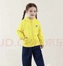 允兒媽寶寶春季百搭連帽衛衣外套允兒媽女童春秋純棉開(kāi)衫兒童新款上衣潮 黃色 現貨 110 曬單實(shí)拍圖