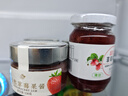 山野生機大顆粒草莓醬0糖0脂0無(wú)添加純熬草莓果醬兒童早餐面包烘焙涂抹醬 曬單實(shí)拍圖
