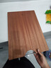 京東京造 菜板 砧案板切菜實(shí)木家用雙面抗菌【烏檀整木】加厚 50*35*3cm 曬單實(shí)拍圖