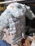 婧麒（JOYNCLEON）嬰兒衣服寶寶連體衣冬季加絨加厚夾棉款連帽哈衣保暖外出棉服 萌趣雪寶 90cm  【1-2歲建議體重9.5-13kg】 曬單實(shí)拍圖
