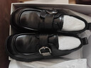 百麗（Belle）張凌赫推薦黑巧樂(lè )福鞋女商場(chǎng)款牛皮厚底jk鞋E1Z1DCM5 黑色 39 曬單實(shí)拍圖