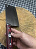 折影龍淵砍切刀DC53模具鋼手工鍛打家用菜刀高硬度商用廚師鋒利砍骨刀 龍淵砍切刀002400005 曬單實(shí)拍圖