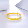 周六福（ZLF）新年禮物  黃金手鐲女款足金999滿(mǎn)天星金鐲子 計價(jià) 21.76g 曬單實(shí)拍圖