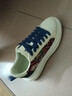senma森馬男鞋國潮刺繡男厚底老爹鞋情侶款休閑鞋輕便運動(dòng)鞋男滑板鞋 米綠 42 曬單實(shí)拍圖