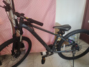 千里達（TRINX）M985山地自行車(chē)禧瑪諾21速油壓碟剎暮云灰15寸 曬單實(shí)拍圖