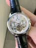 勞力士王子瑞士認證手表男士機械表全自動(dòng)多功能防水專(zhuān)用陀飛輪鏤空夜光男表 R3235本色白面+贈送原裝皮帶 42mm 曬單實(shí)拍圖