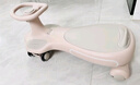 貝易（BEIE）皇室扭扭車(chē)  嬰兒童溜溜車(chē)1-3歲搖搖車(chē)防側后翻寶寶禮物  貝母粉 曬單實(shí)拍圖