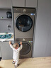 小天鵝（LittleSwan）小烏梅3.0洗烘套裝10KG全自動(dòng)滾筒洗衣機+10KG變頻熱泵烘干機純平全嵌 一級能效 純平全嵌 TG10VE40+TH10VE40 曬單實(shí)拍圖