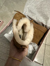他她（TATA）厚底雪地靴女冬季系帶保暖加絨毛毛棉鞋短靴CYY06DD5 卡其色（半毛半絨） 37 曬單實(shí)拍圖