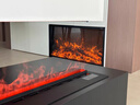 米司萊歐式電子壁爐仿真柴火焰嵌入式取暖器別墅電視柜裝飾氛圍烤火爐箱 【形狀/尺寸可定制】咨詢(xún)在線(xiàn)客服 曬單實(shí)拍圖