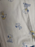 史努比（SNOOPY）兒童秋冬純棉保暖親膚打底秋褲男女童褲子兩件裝 線(xiàn)條+睡衣130 曬單實(shí)拍圖