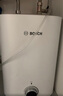 博世（BOSCH）節(jié)能省電一級能效6.8L小體積 速熱恒溫防電墻增容儲水式小廚寶TR 3100 T 6.8-2 MH 曬單實拍圖