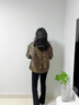 俞兆林（YUZHAOLIN）中年媽媽冬裝棉服新中式國風(fēng)羽絨棉衣2025新款中老年人秋冬棉襖女 摩棕咖 L  （推薦115斤以下) 曬單實(shí)拍圖