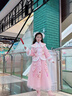 女童漢服加絨冬高端小女孩過(guò)年衣服中國風(fēng)唐裝超仙古裝裙子拜年服 079粉色加厚【送流蘇】 140 【建議46-55斤】 曬單實(shí)拍圖