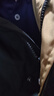 羅蒙（ROMON）秋冬加棉加厚外套男士青年棉衣服休閑連帽工裝款防風(fēng)夾克沖鋒衣男 M1091黑色 2XL 曬單實(shí)拍圖