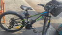 喜德盛（xds）中國風(fēng) 青少年兒童自行車(chē)兒童山地自行車(chē)兒童山地車(chē)兒童單車(chē)小孩 24寸黑/綠|21速 曬單實(shí)拍圖