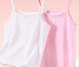笛莎（DEESHA）兒童吊帶女童吊帶背心內穿夏季薄款小女孩打底內衣2件裝 曬單實(shí)拍圖