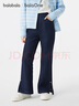 巴拉巴拉balaone兒童牛仔褲女童喇叭褲2025秋彈力親膚長(cháng)褲子208325108002 曬單實(shí)拍圖