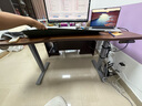 京東京造電動(dòng)升降電腦桌電競桌 書(shū)桌 桌子學(xué)習桌  雙電機1.4m胡桃木色 曬單實(shí)拍圖