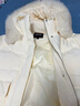 波司登（BOSIDENG）25新款冬季羽絨服女中長(cháng)款脫卸帽大毛領(lǐng)90絨保暖外套B250245268 珠光米|7F87 M 165/88A 體重約120-140斤 曬單實(shí)拍圖