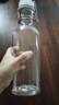 居元素青梅泡酒瓶玻璃密封高檔存酒專(zhuān)用白酒儲裝酒分裝容器1L 凝云白 曬單實(shí)拍圖