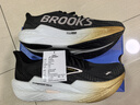 布魯克斯（BROOKS） 烈風(fēng) Hyperion Max 2專(zhuān)業(yè)馬拉松競速減震男女款體育跑鞋 男款 黑色/金色/粉紅 42.5 曬單實(shí)拍圖